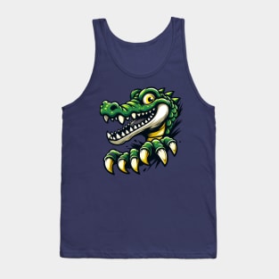 Smile Like A Crocodile Tank Top